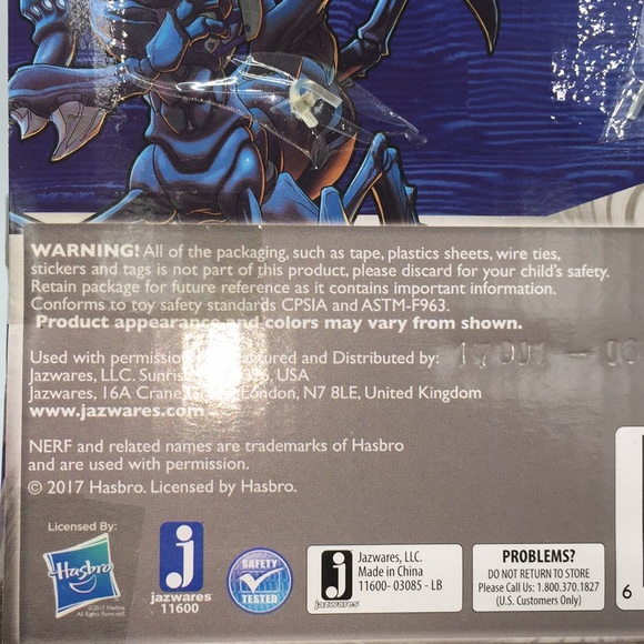 Nerf Alien Menace Foam Blade Sword Toy 18" Hasbro - Picture 10 of 10